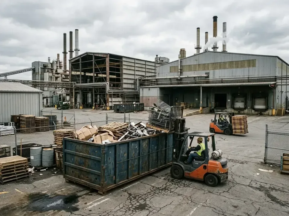 industrial-factory-scrap-conta-003 — frequently asked questions, Cheap Roll-off Dumpster Rentals in North Judson, IN